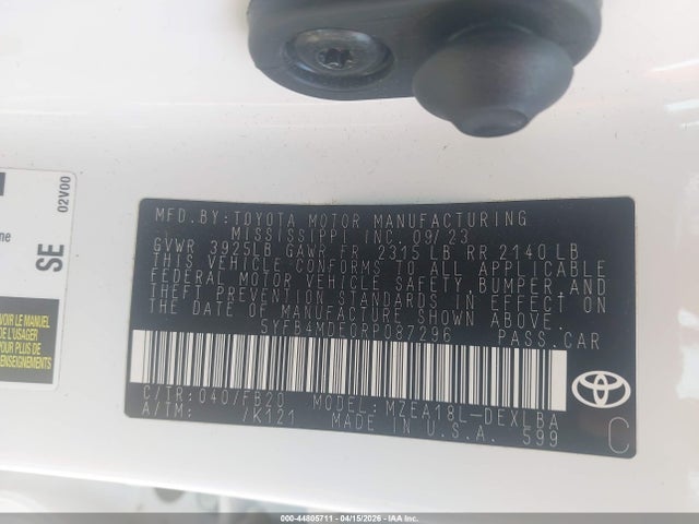 Toyota Corolla Le