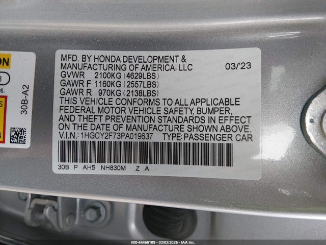 Honda Accord Sport-l