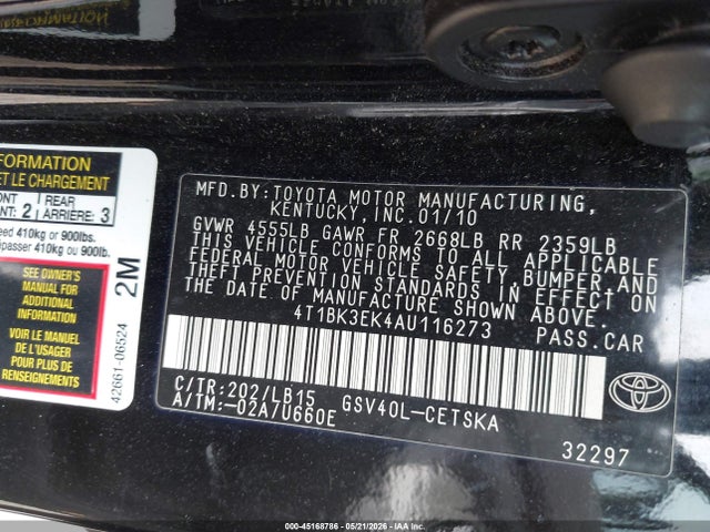 Toyota Camry Se V6