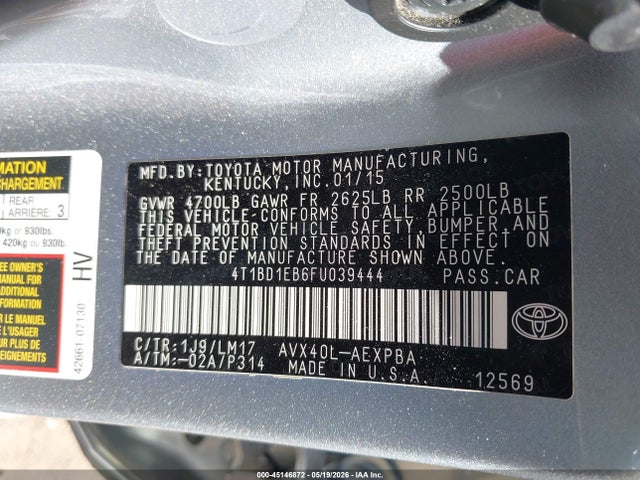 Toyota Avalon Hybrid Limited