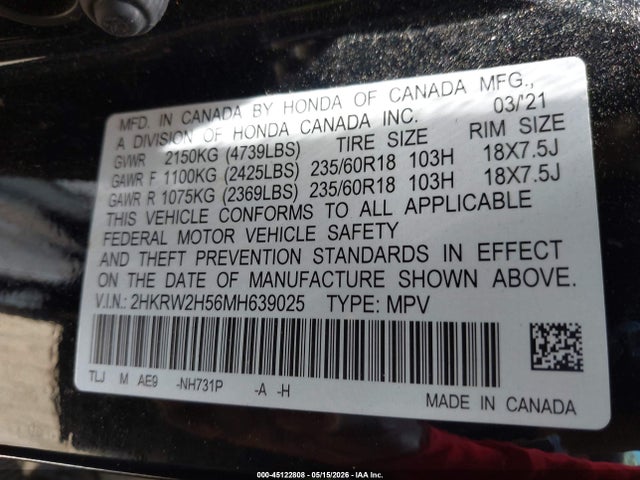 Honda CR-V Awd Ex