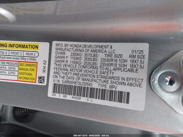 Honda CR-V Hybrid Sport-l