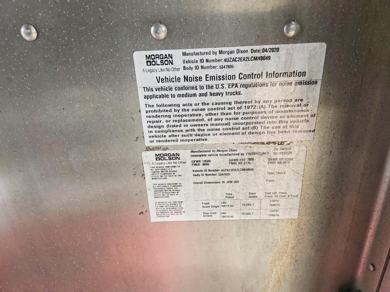 Freightliner Chassis M Line Walk-in Van