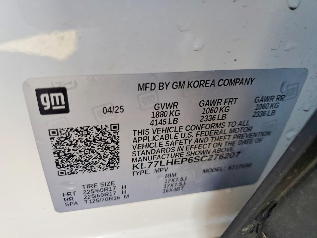 Chevrolet Trax 1lt