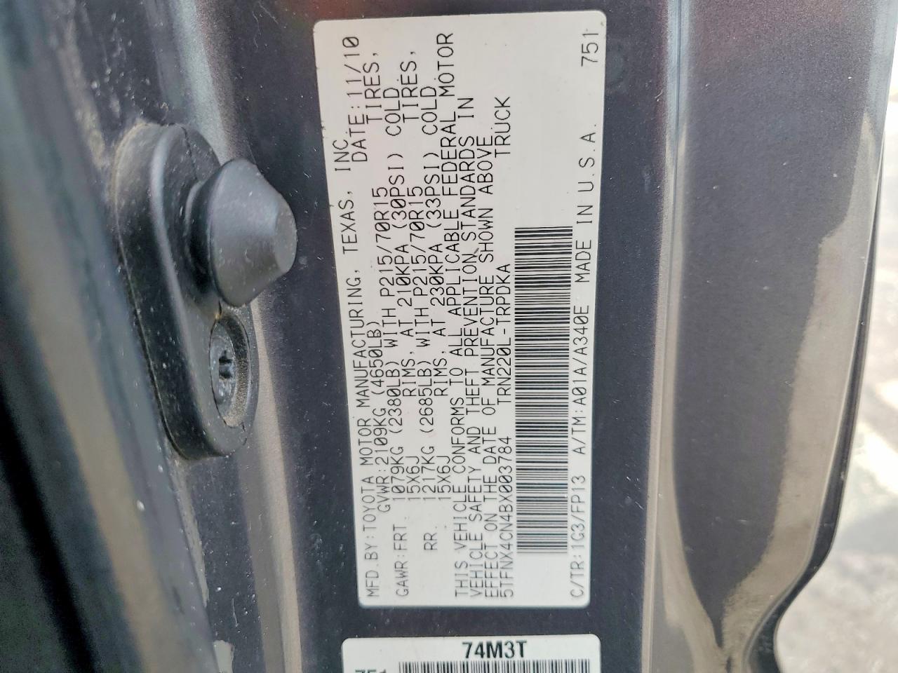 Toyota Tacoma Base