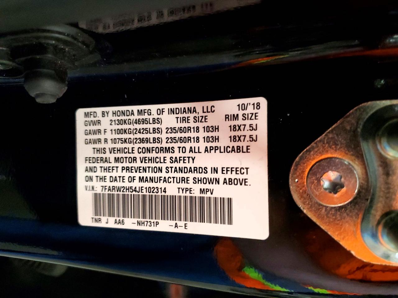 Honda Cr-v 4d 2w