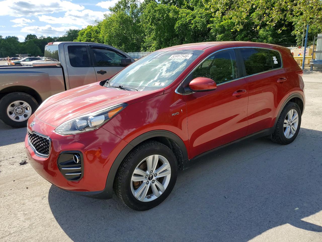 Salvage Kia Sportage Image