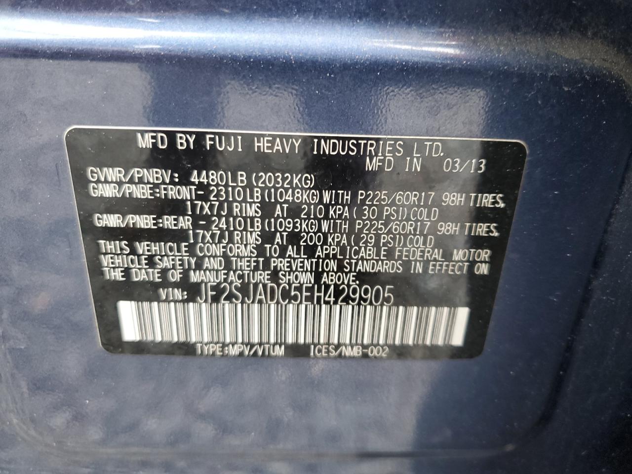 Subaru Forester 2.5i Premium