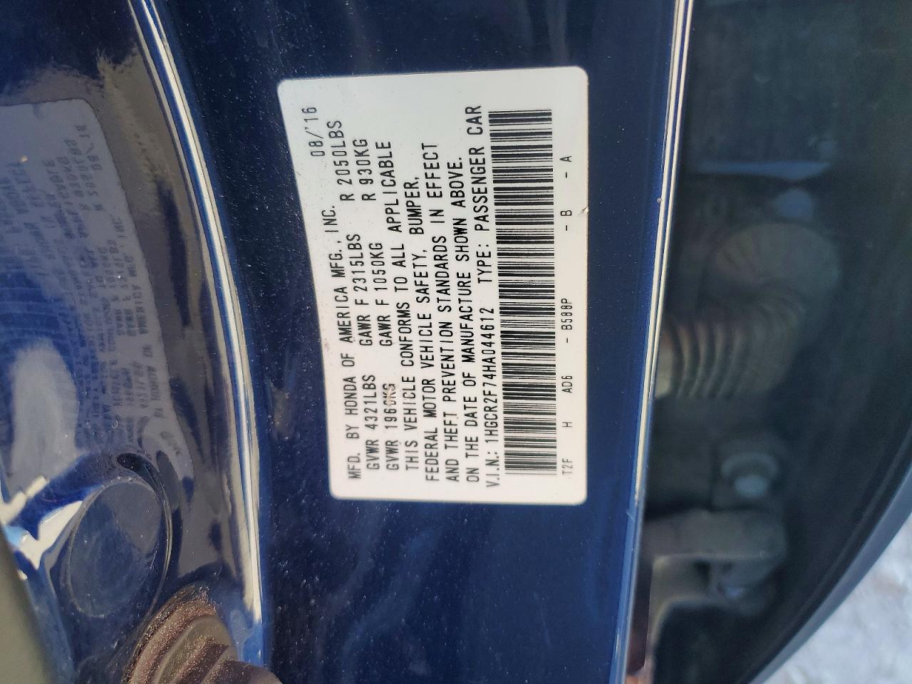 Honda Accord Ex