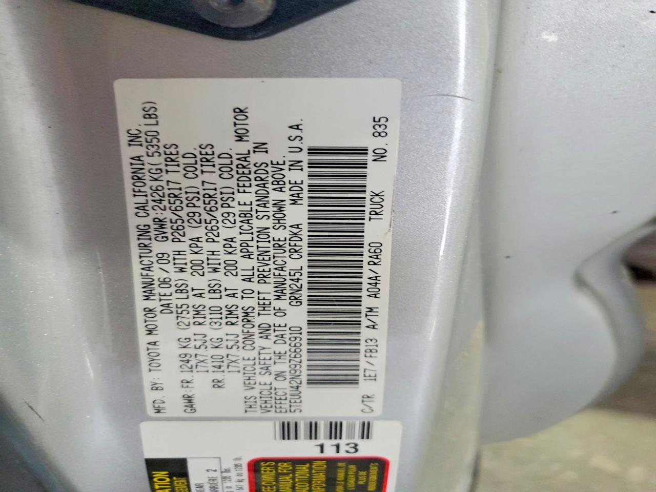 Toyota Tacoma Access Cab