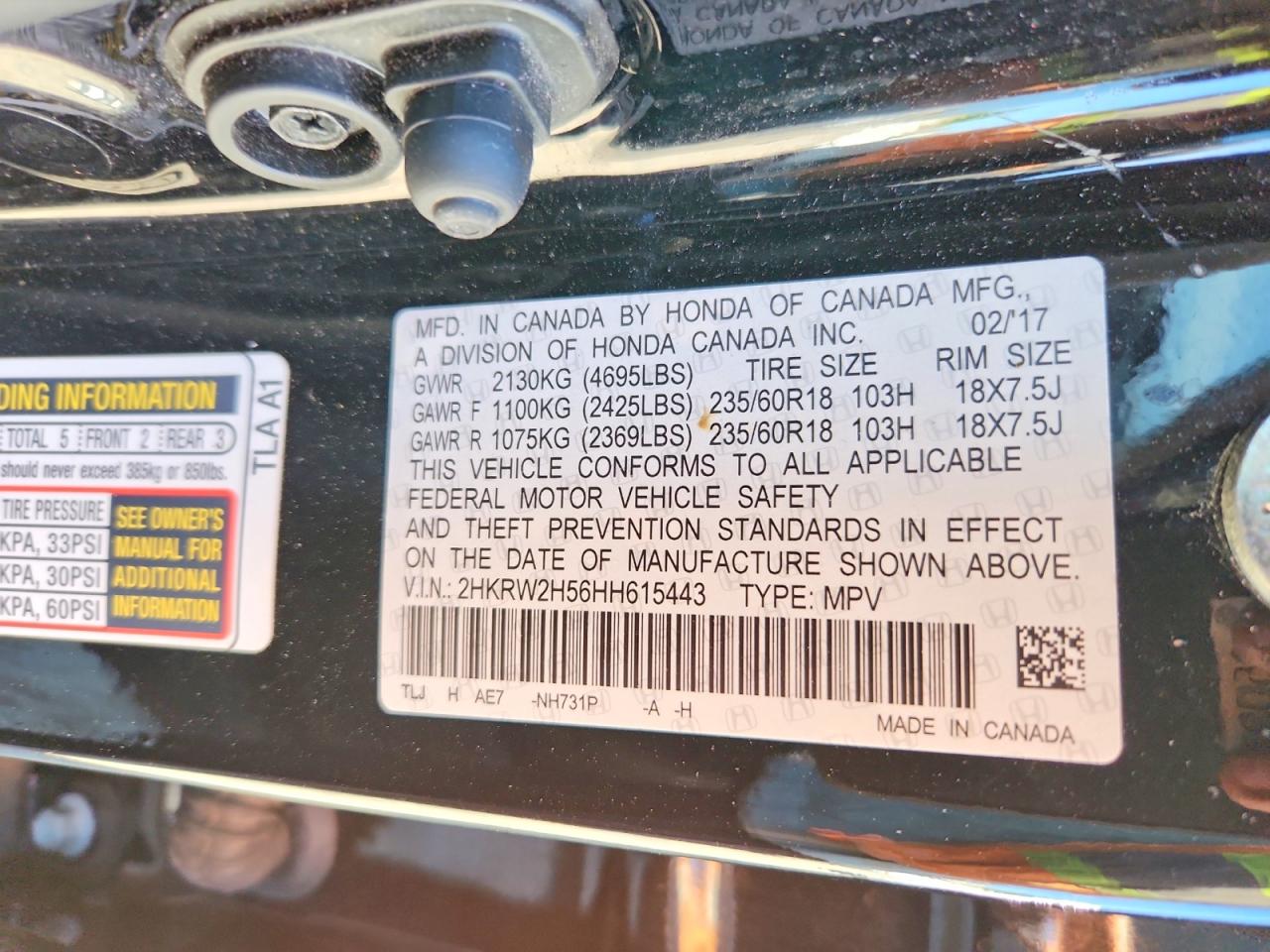 Honda Crv Ex