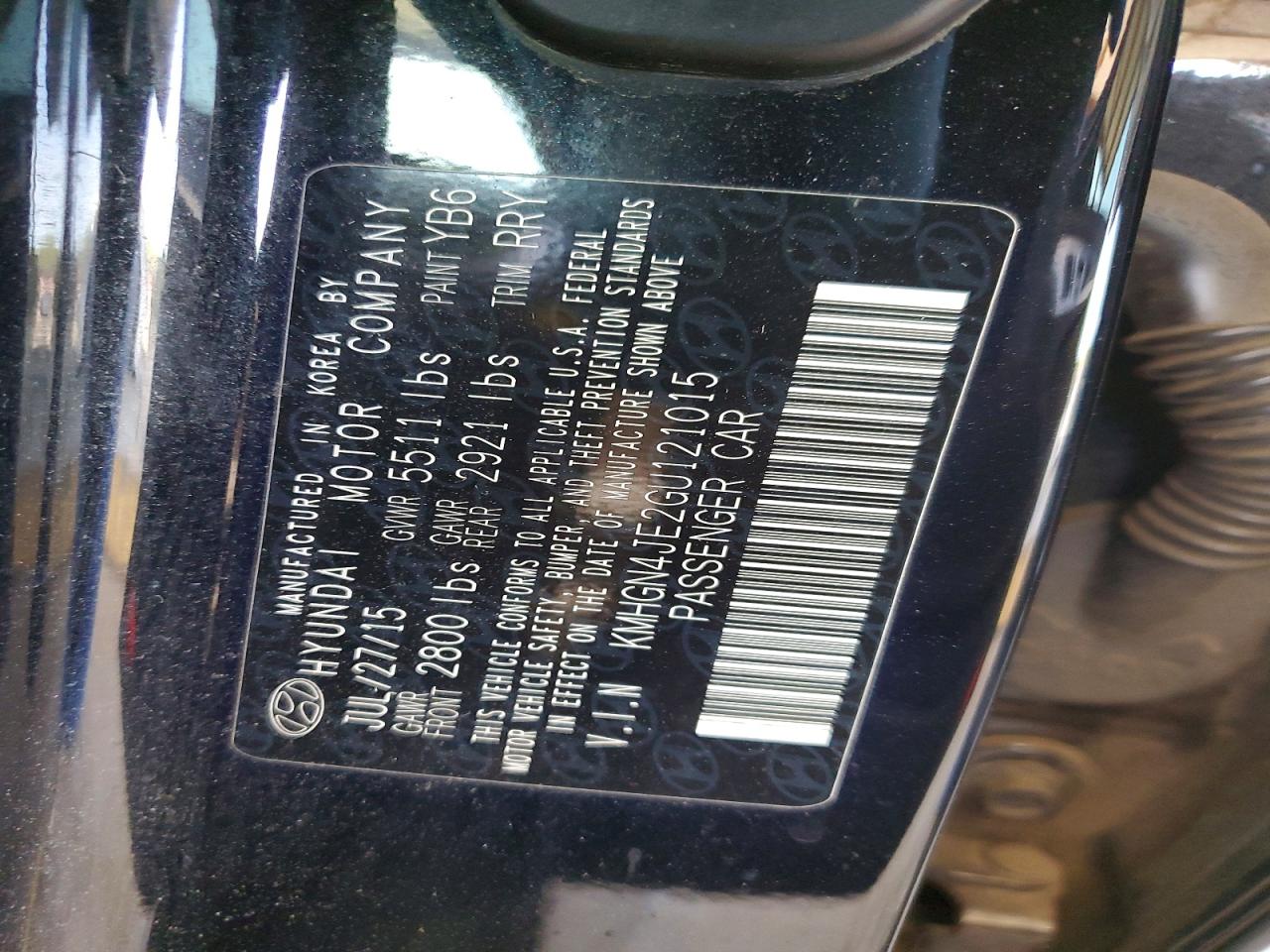 Hyundai Genesis 3.8l