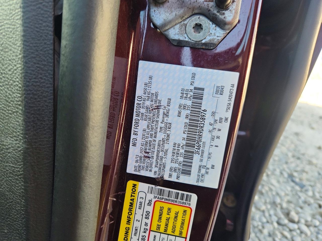 Ford Fusion Se