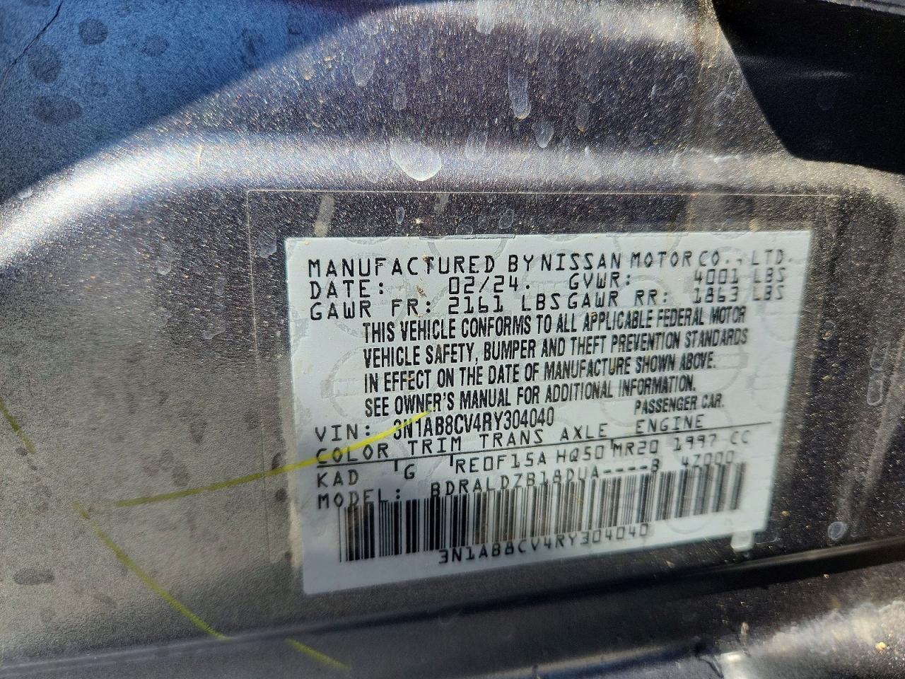 Nissan Sentra Sv