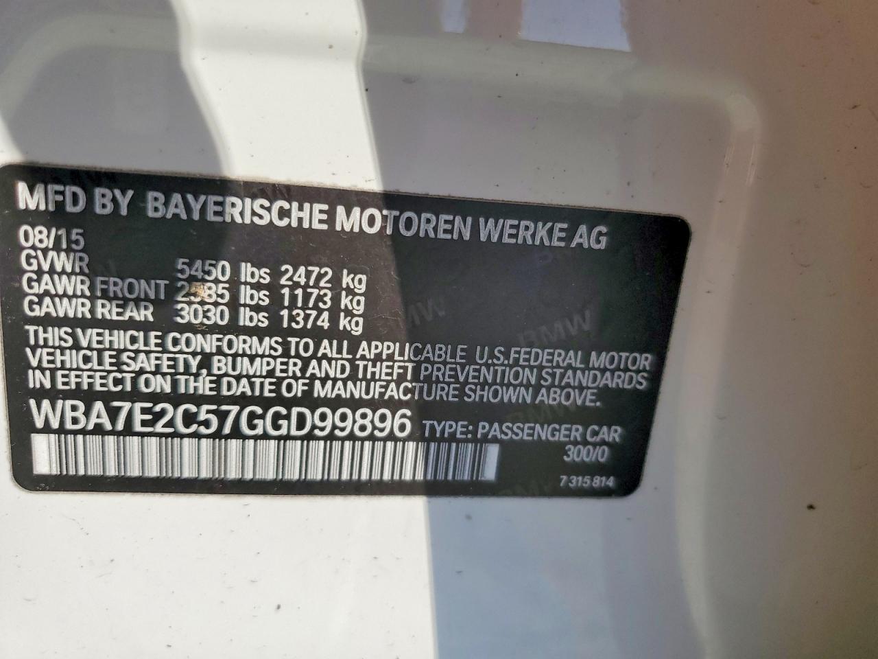 BMW 7 Series I