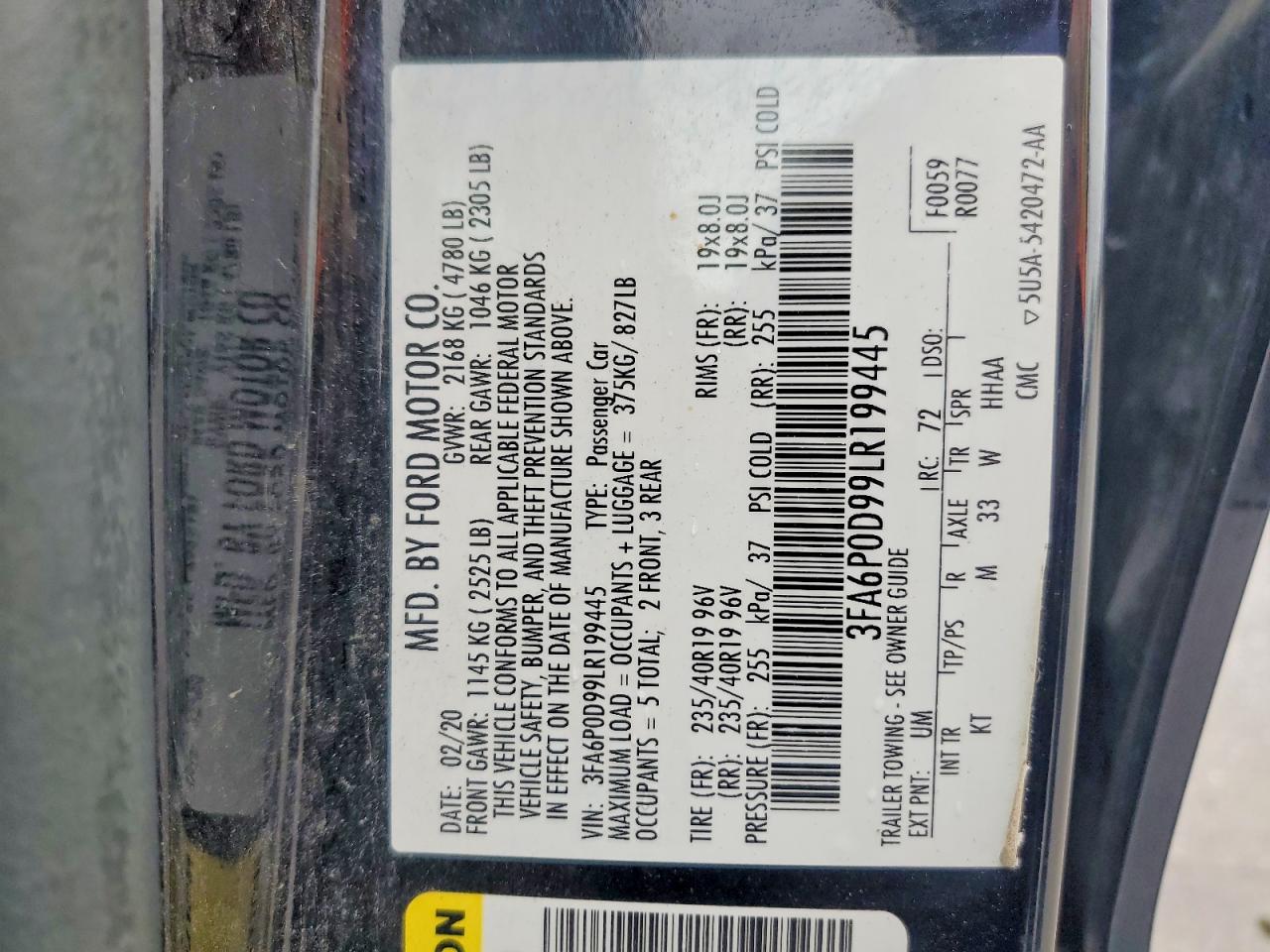 Ford Fusion Titanium