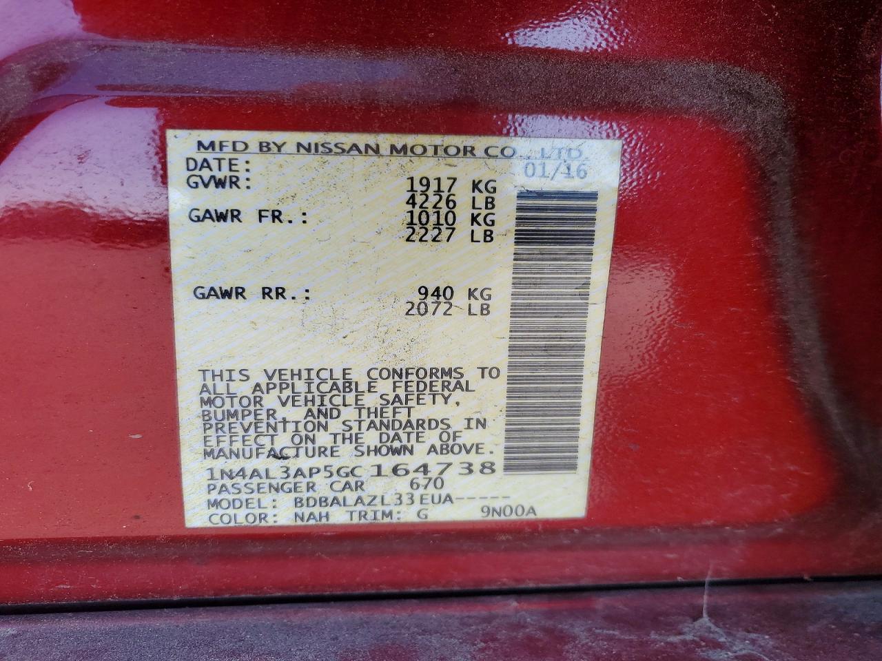 Nissan Altima 2.5