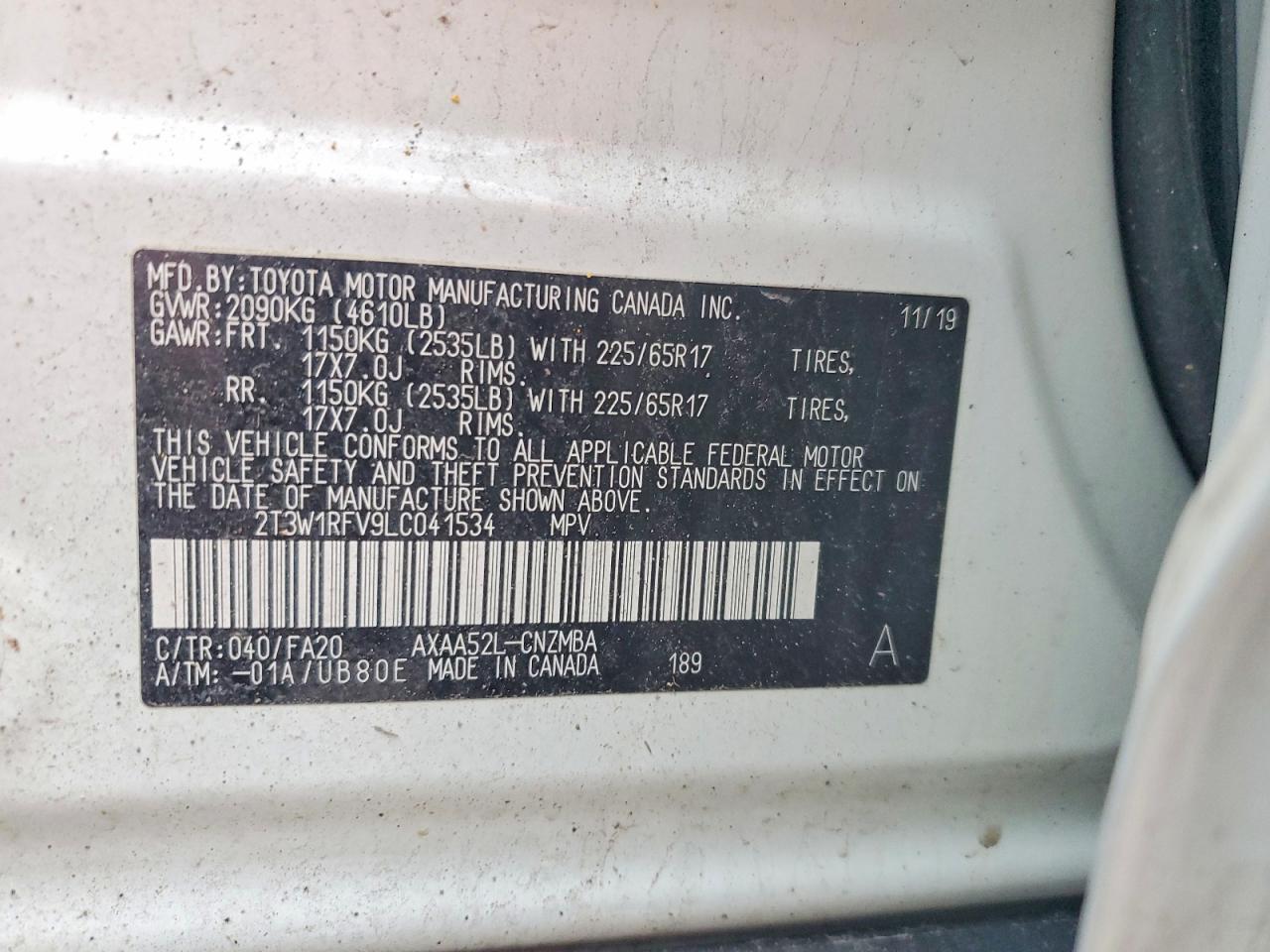 Toyota RAV4 Xle