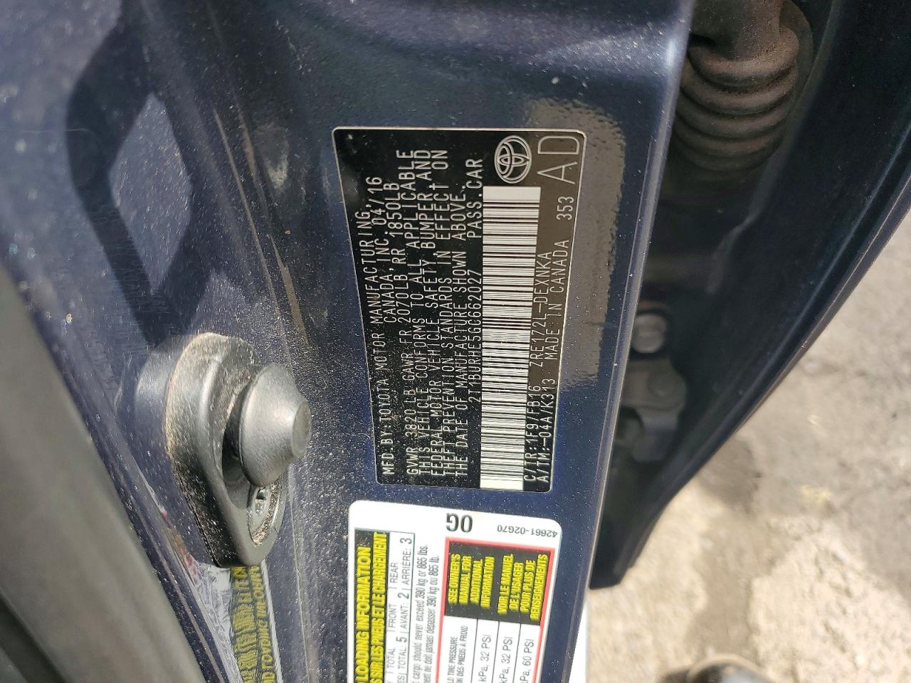 Toyota Corolla Le