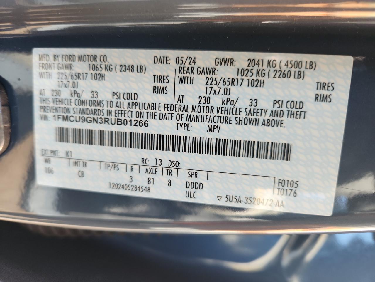 Ford Escape Active