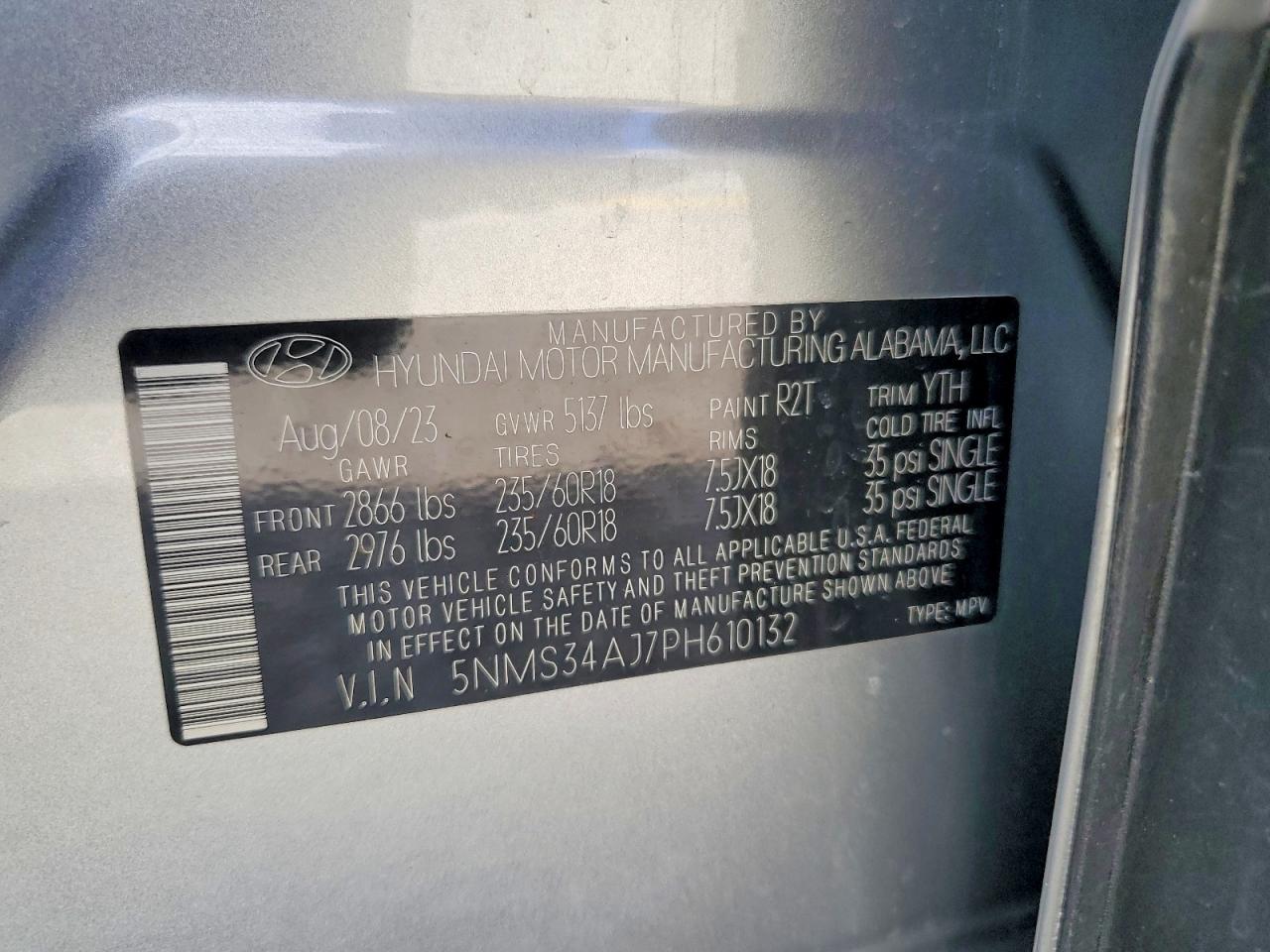 Hyundai SANTA FE Sel Premium
