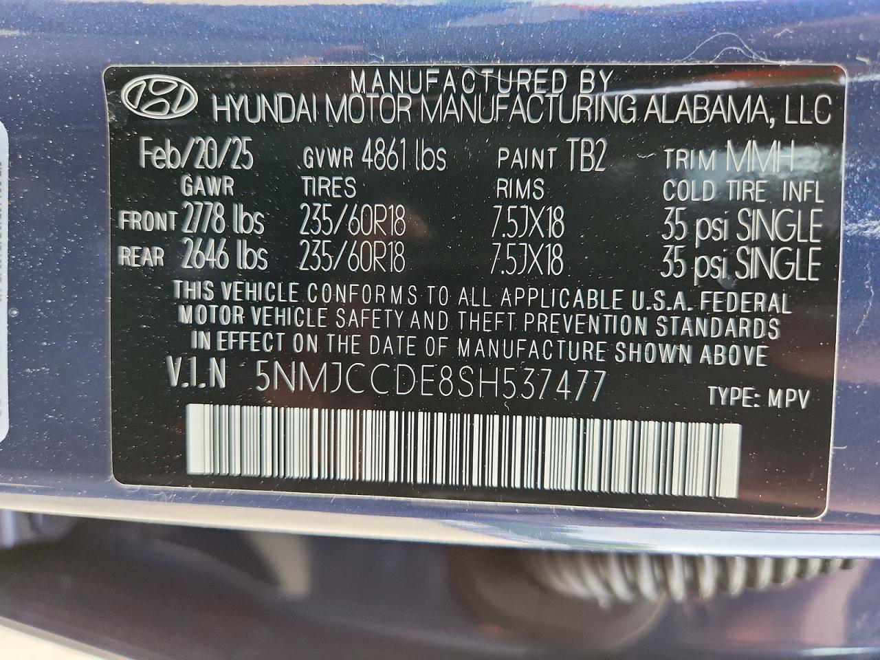 Hyundai TUCSON Sel