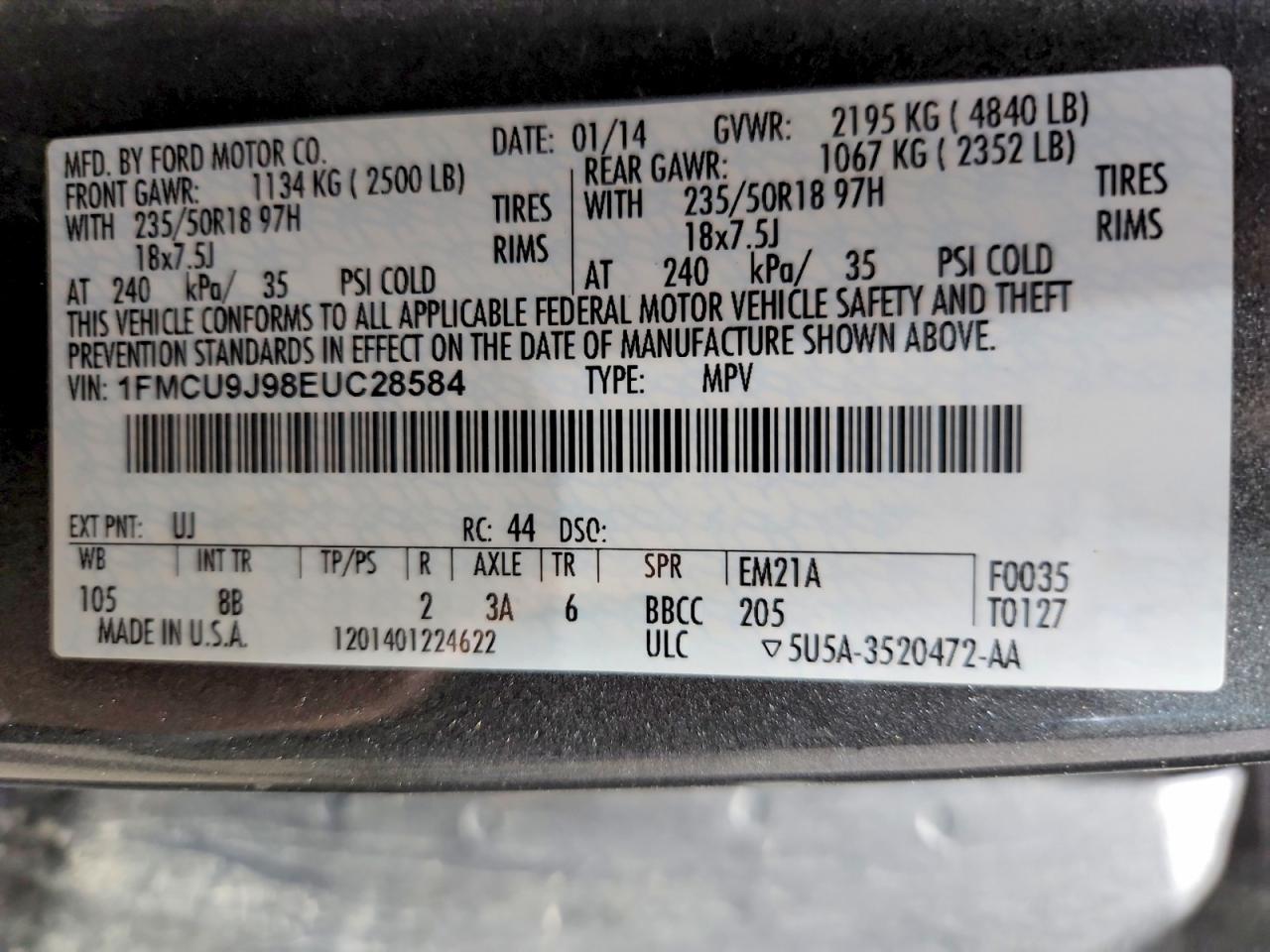 Ford Escape Titanium