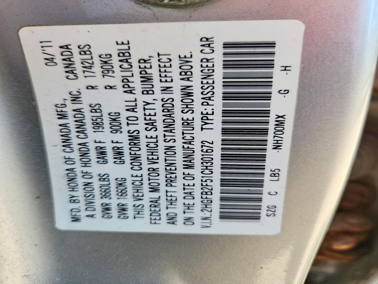 Honda Civic Lx