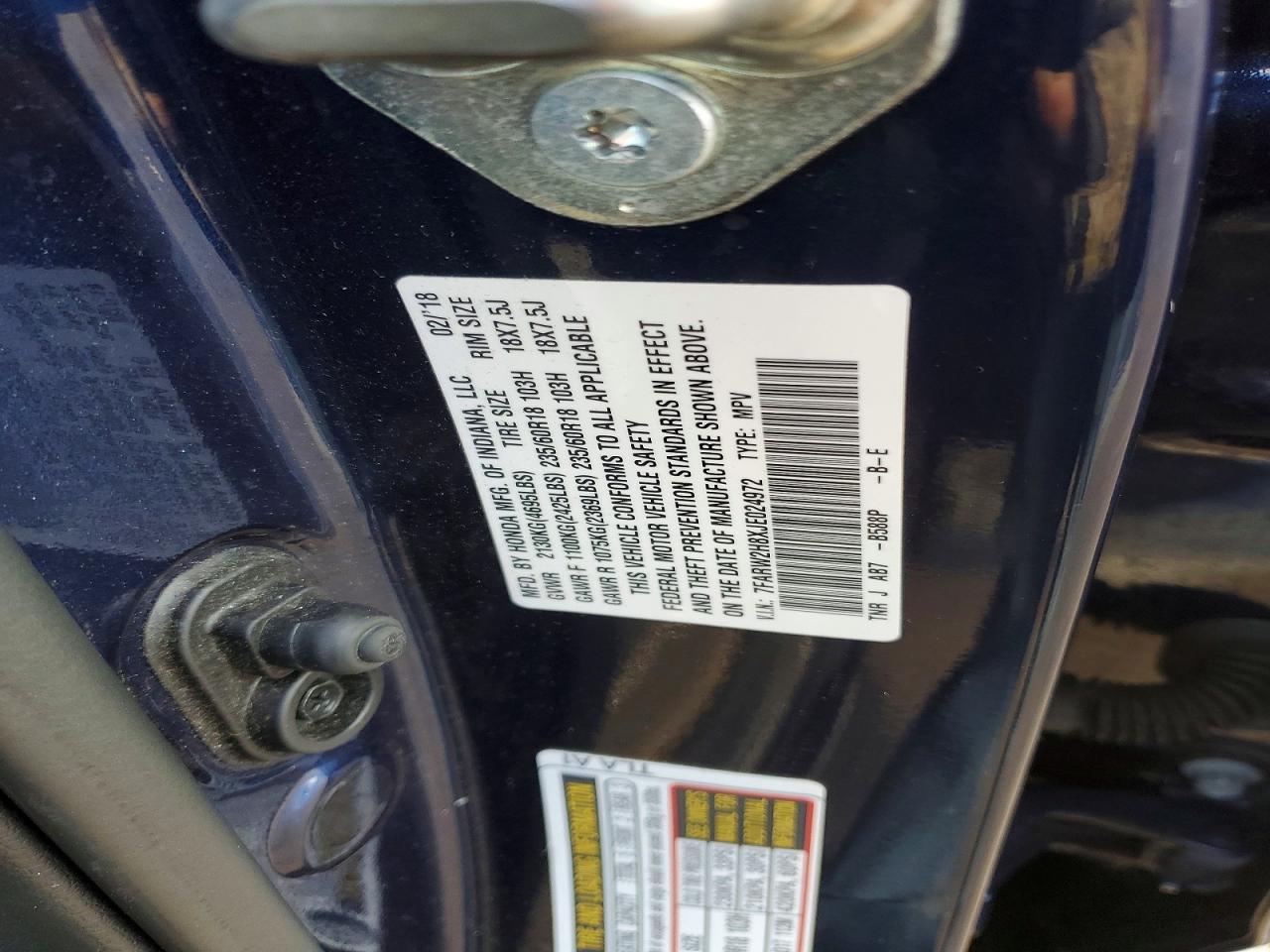 Honda Crv Exl