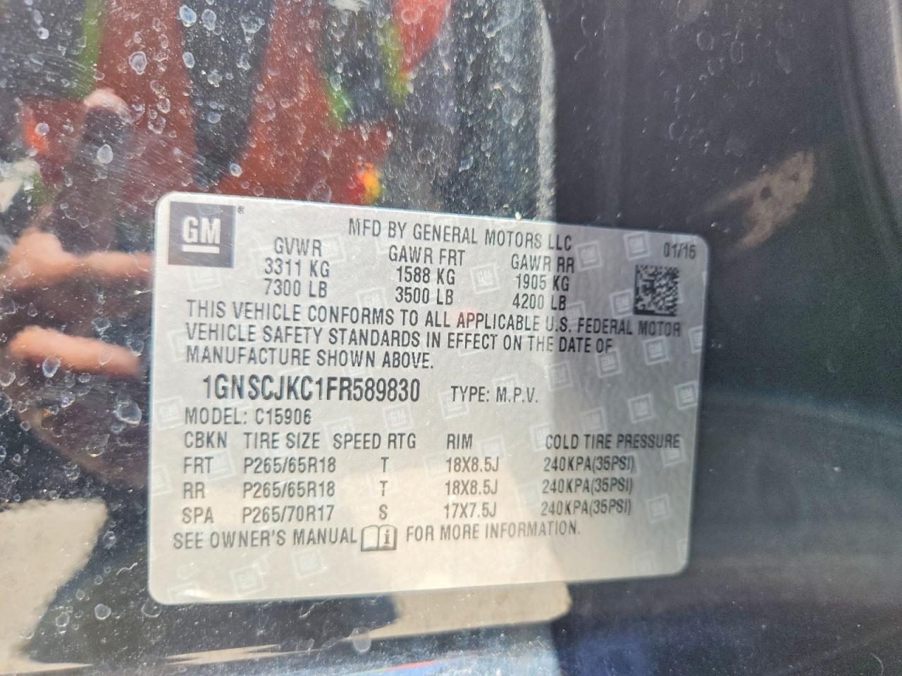 Chevrolet Suburban C1500 Lt