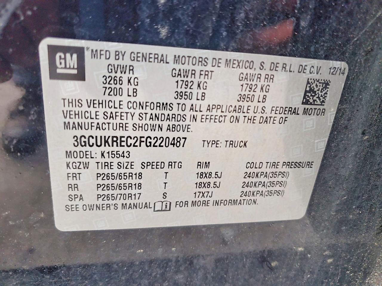 Chevrolet Silverado K1500 Lt