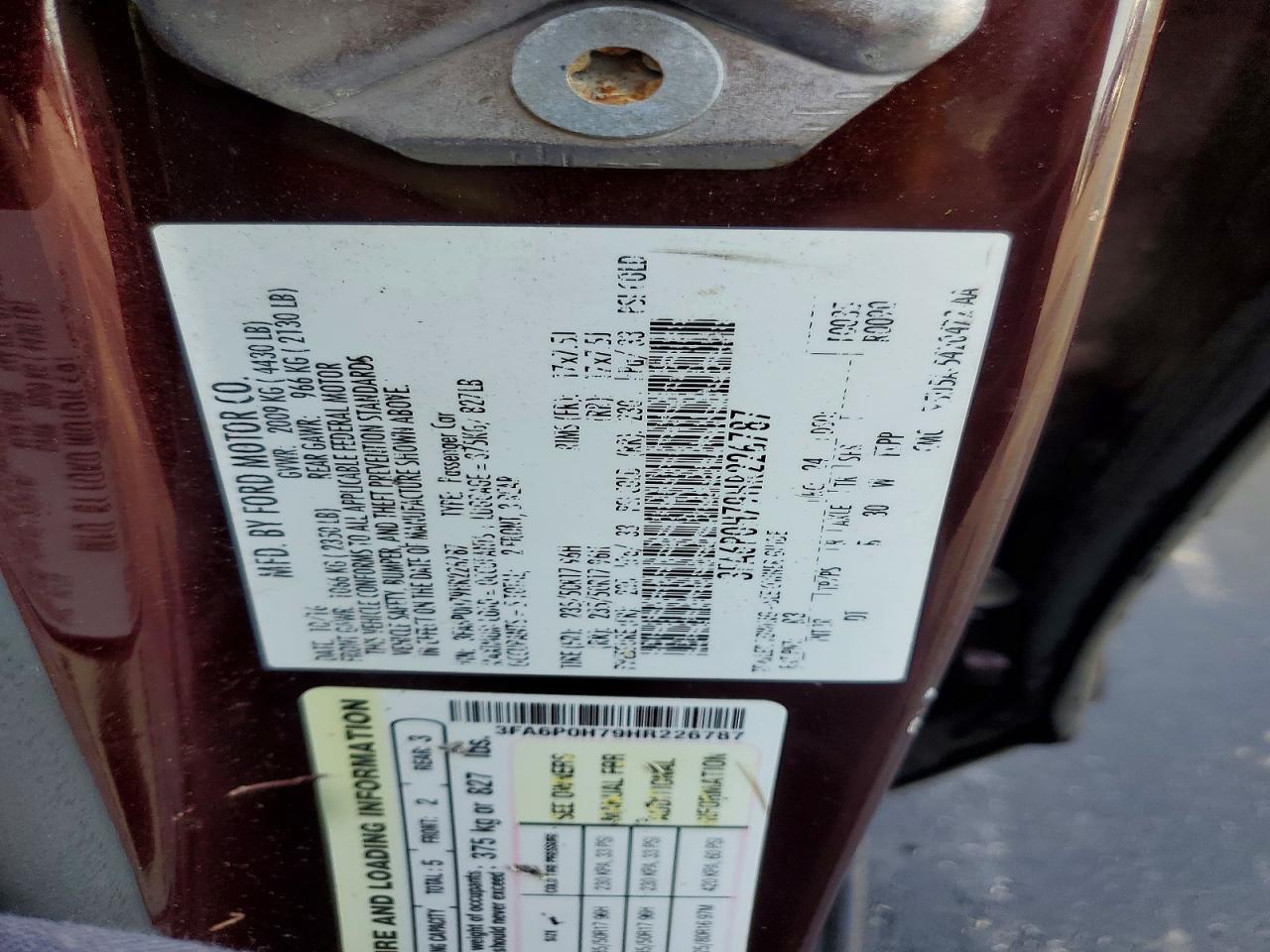 Ford Fusion Se