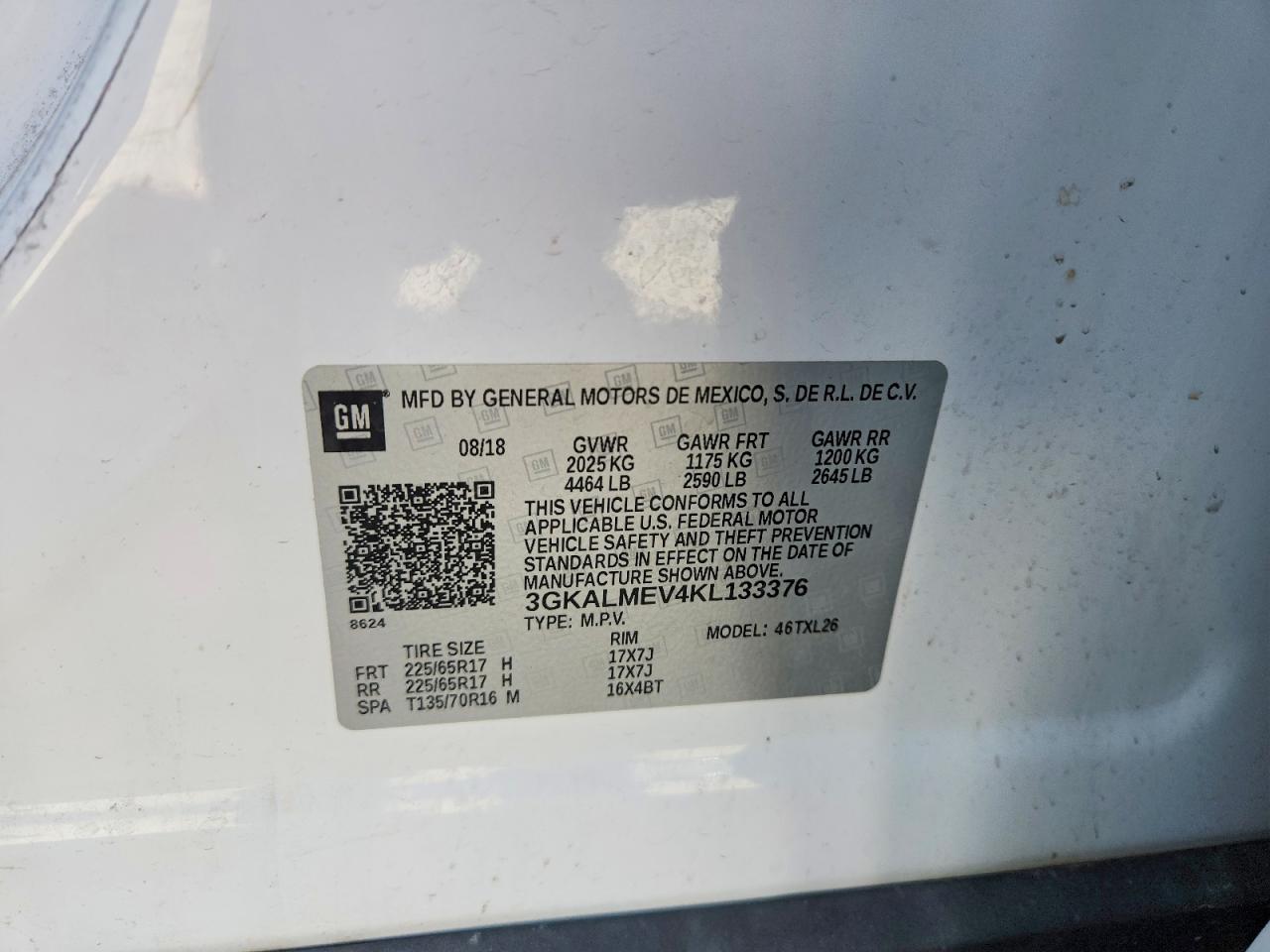 GMC Terrain Sle
