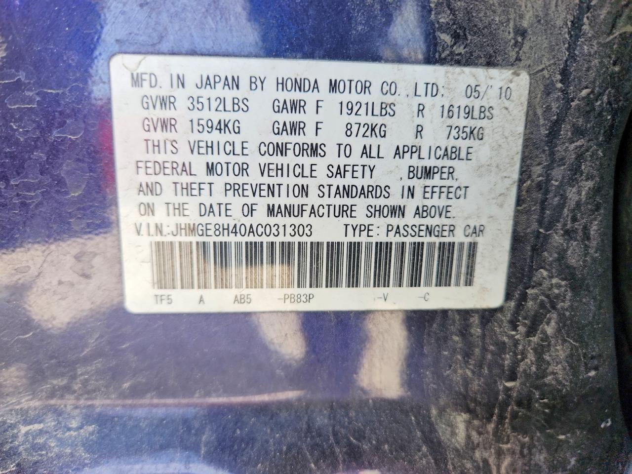 Honda Fit Sport