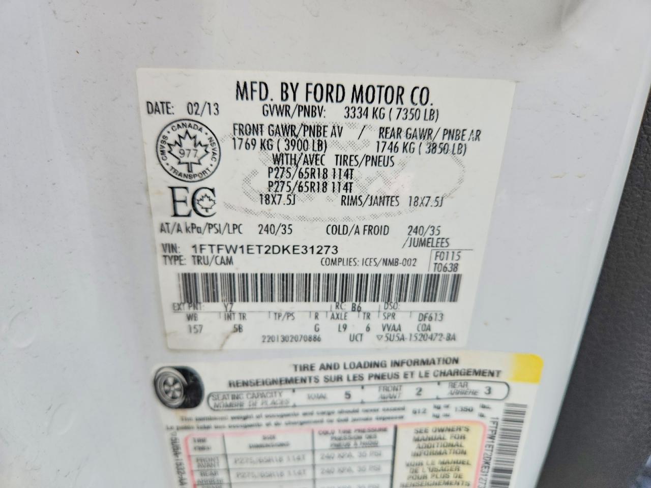 Ford F-150 Supercrew