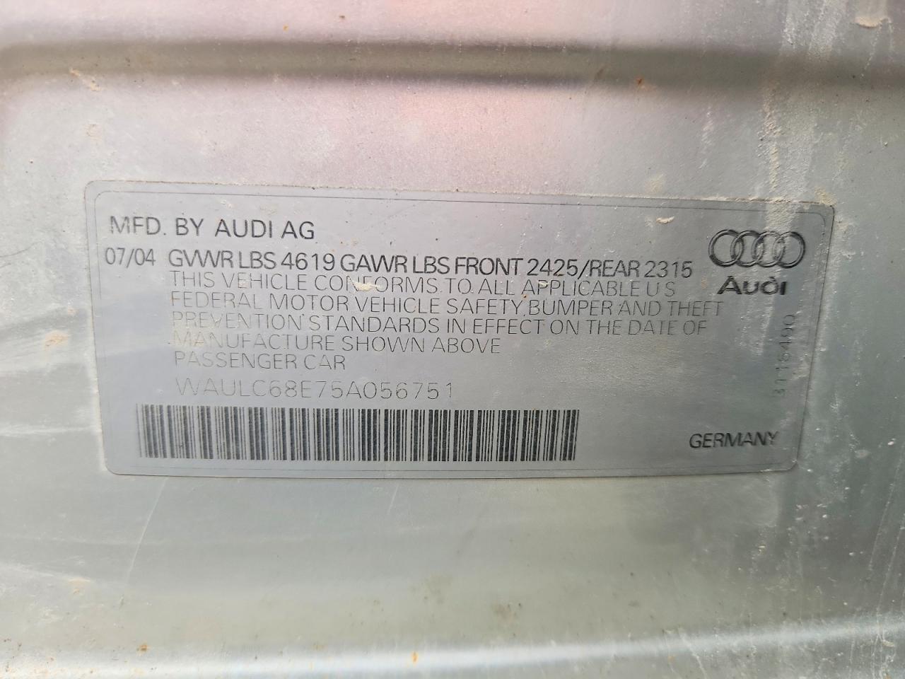 Audi A4 1.8t Quattro