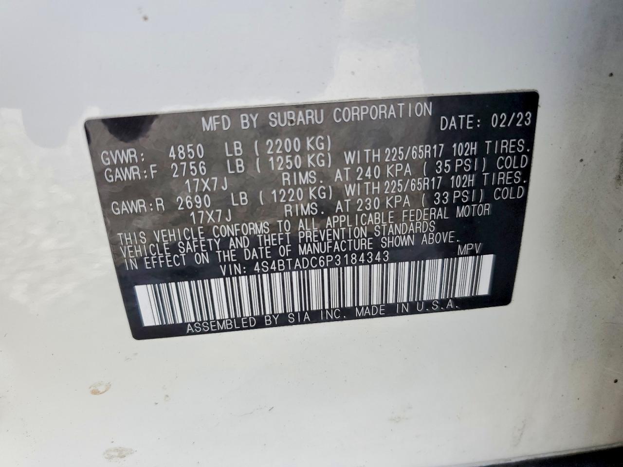 Subaru Outback Premium