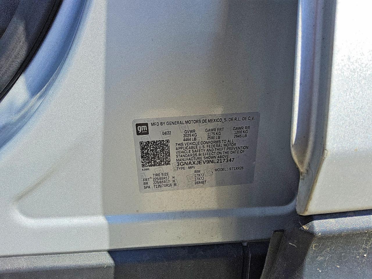 Chevrolet Equinox Lt