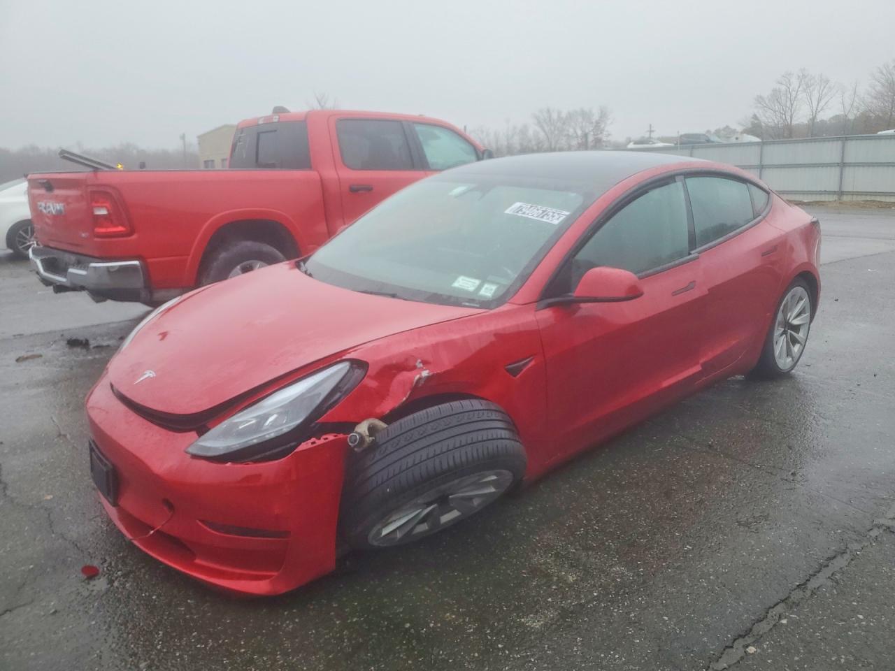 Salvage Tesla Model 3 Image