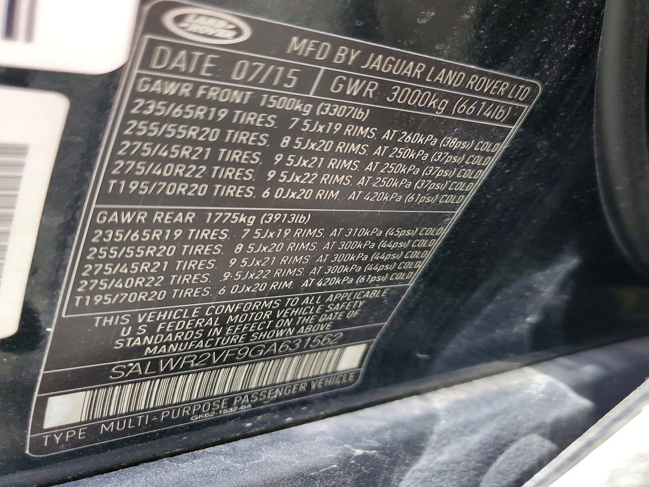 Land Rover Range Rover Hse