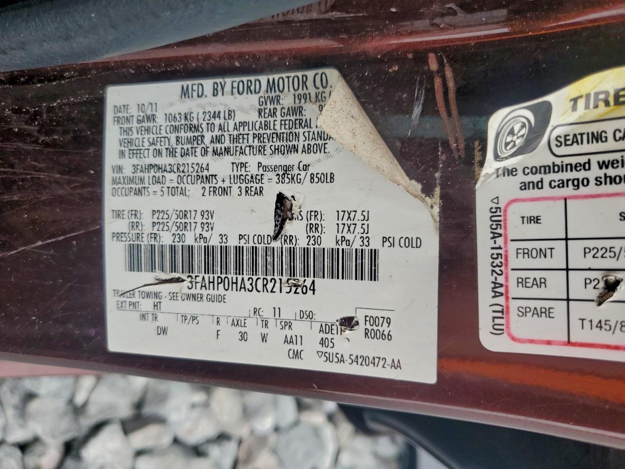 Ford Fusion Se