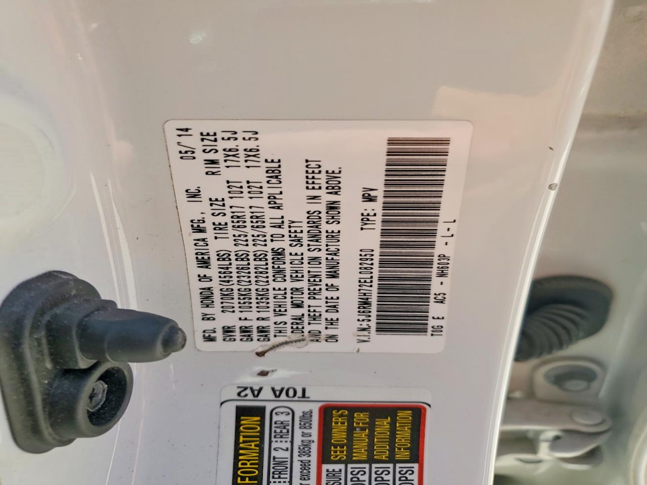 Honda Crv Exl