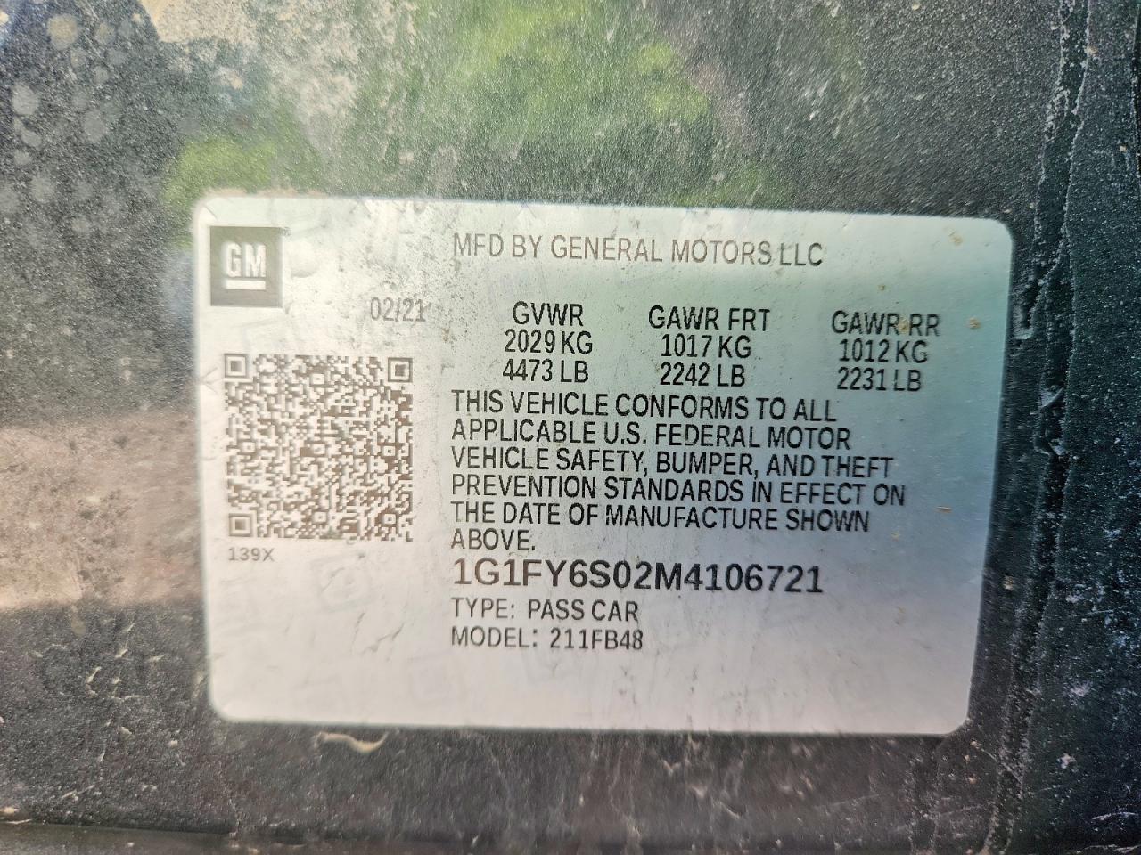 Chevrolet Bolt Lt