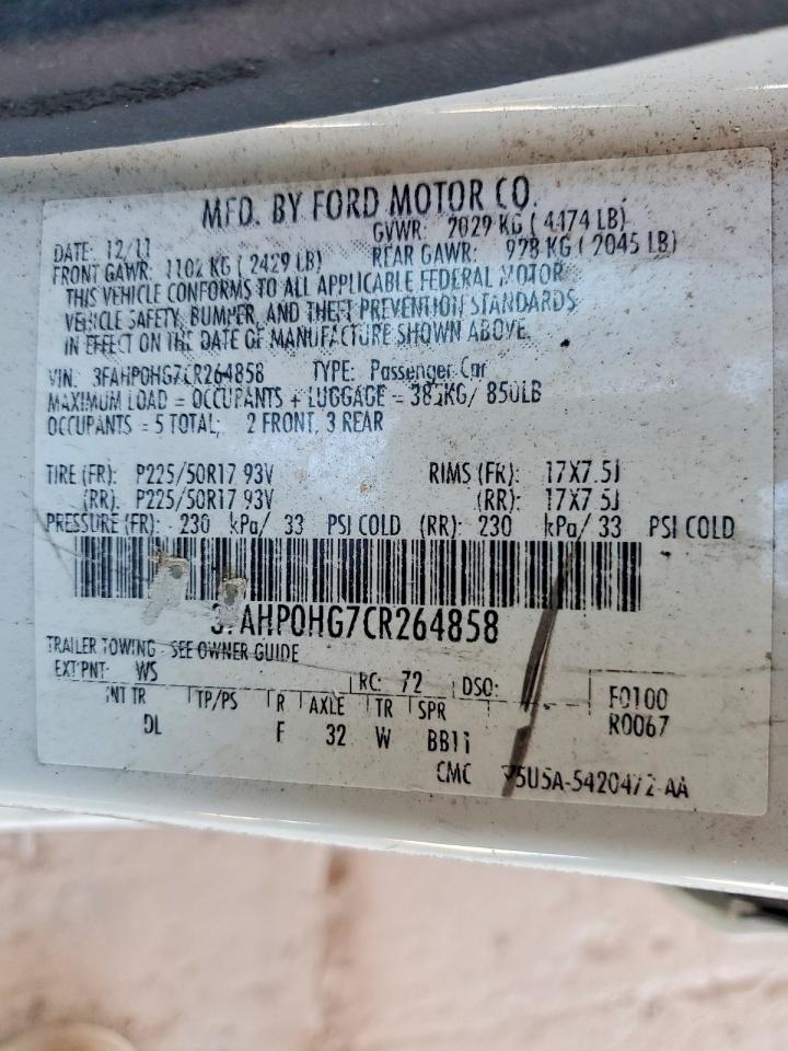 Ford Fusion Se
