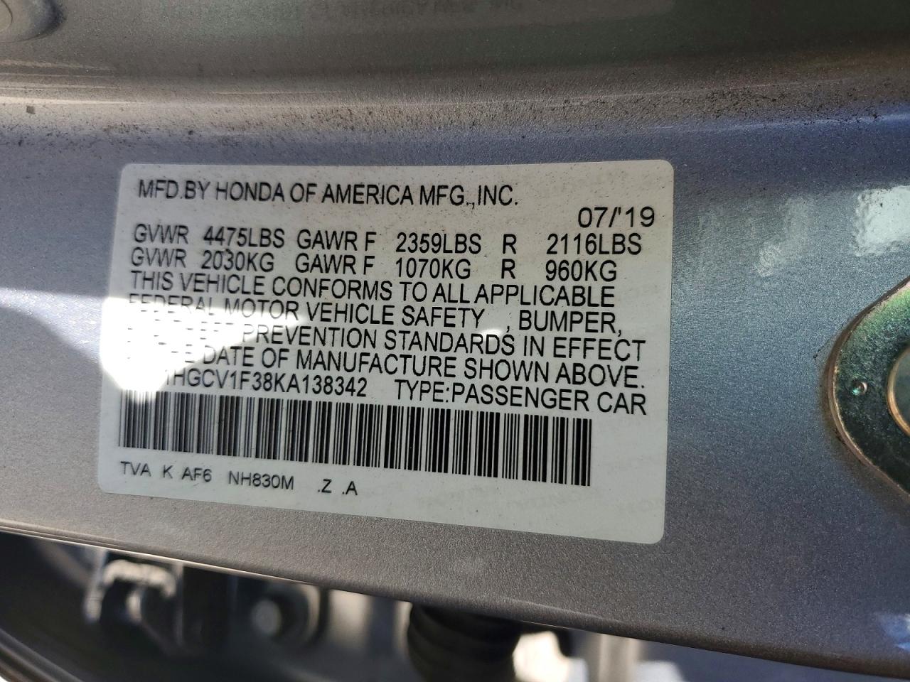 Honda Accord Sport