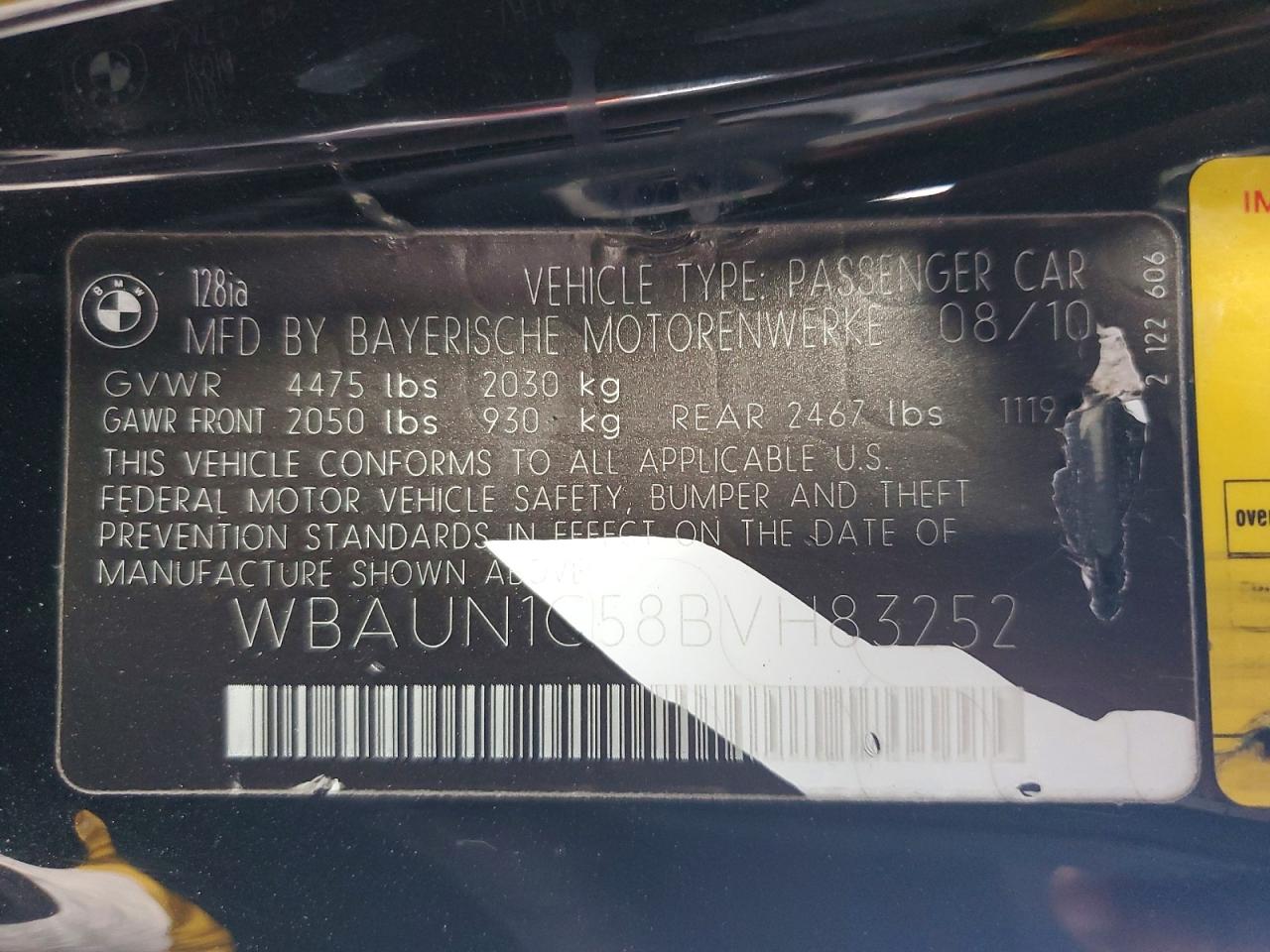 BMW 1 Series I