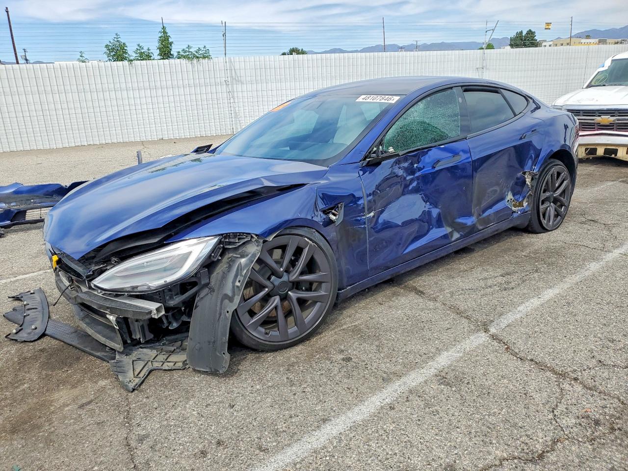 Salvage Tesla Model S Image