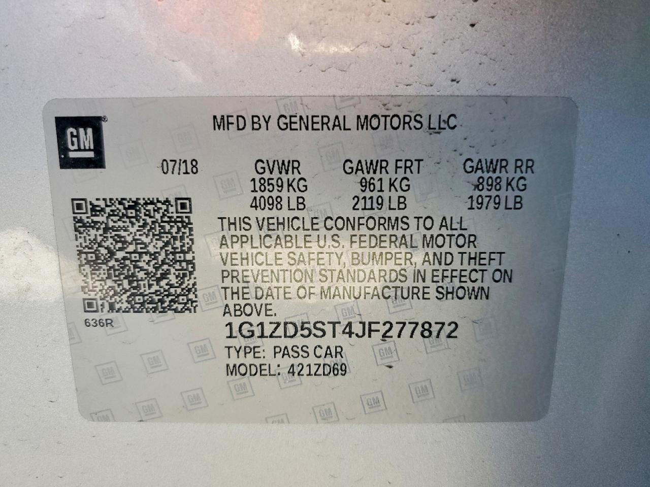 Chevrolet Malibu Lt