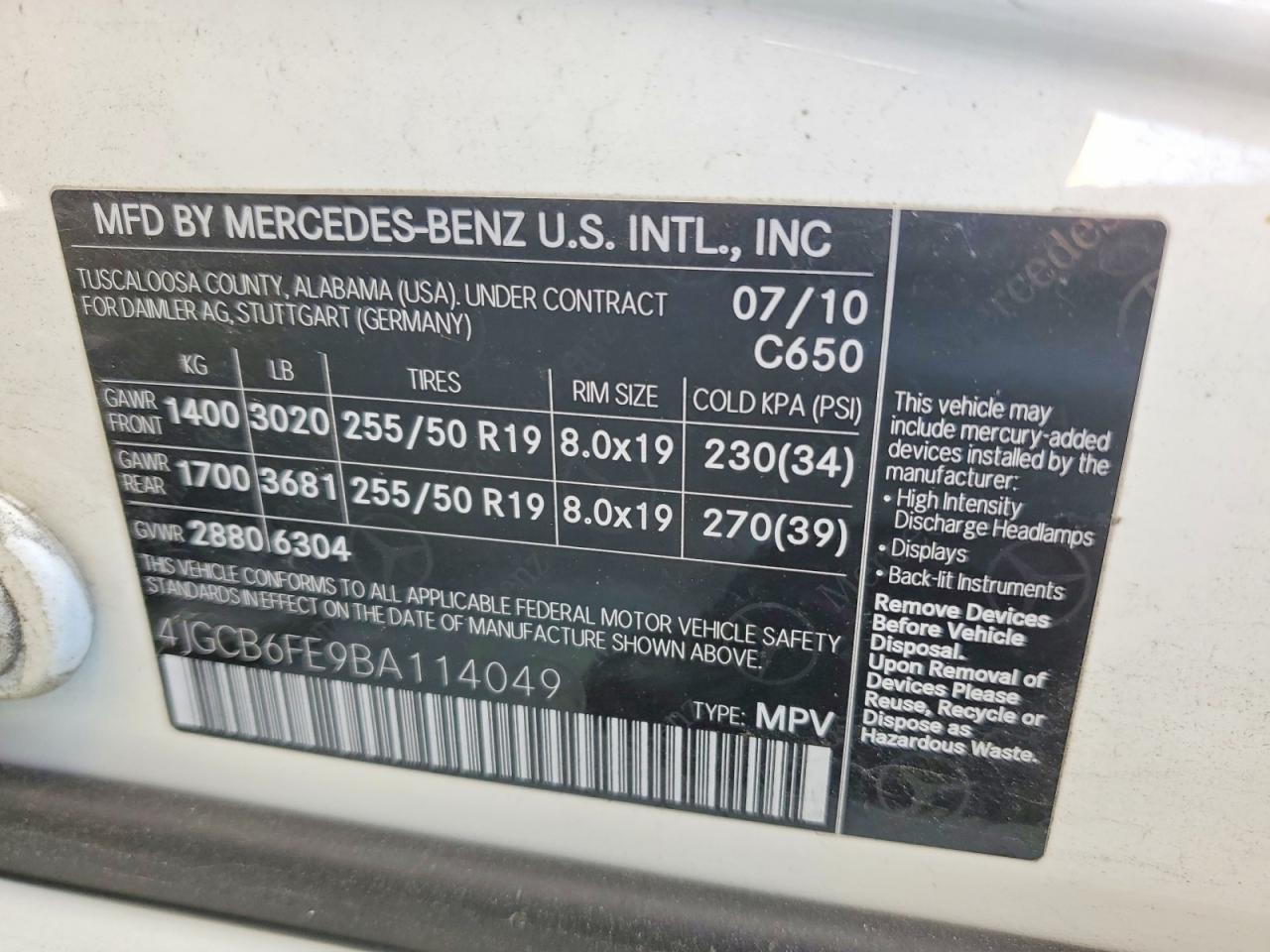 Mercedes-Benz R-Class 350 4matic