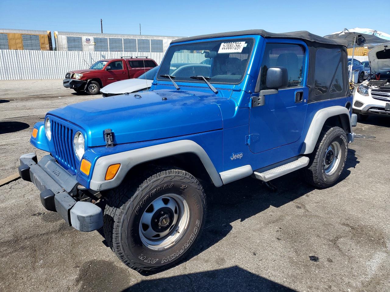 Salvage Jeep Wrangler Image